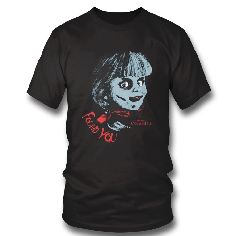 Annabelle Found You Horror Movie Graphic T-Shirt Halloween Creepy Film Tee 91